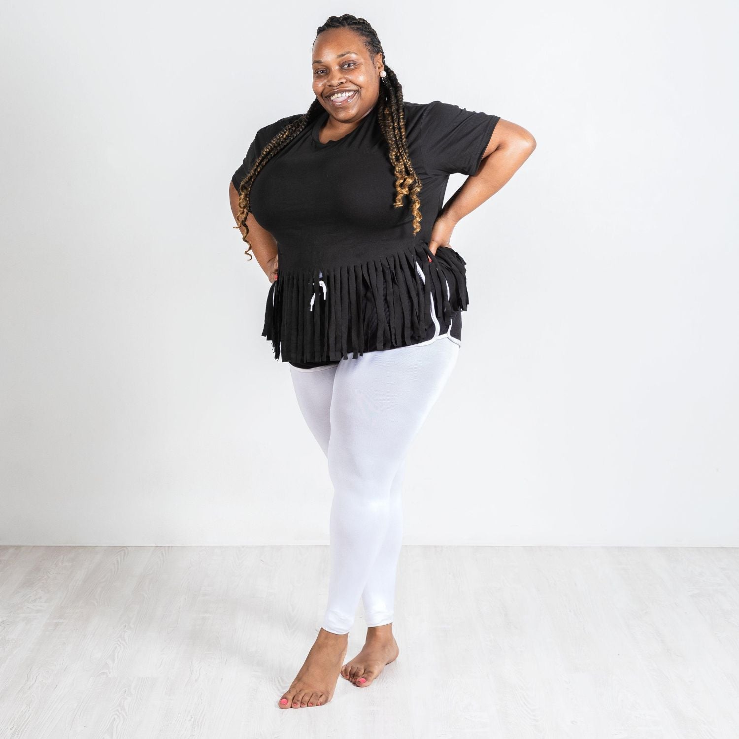 Collants de danse convertibles - Blanc