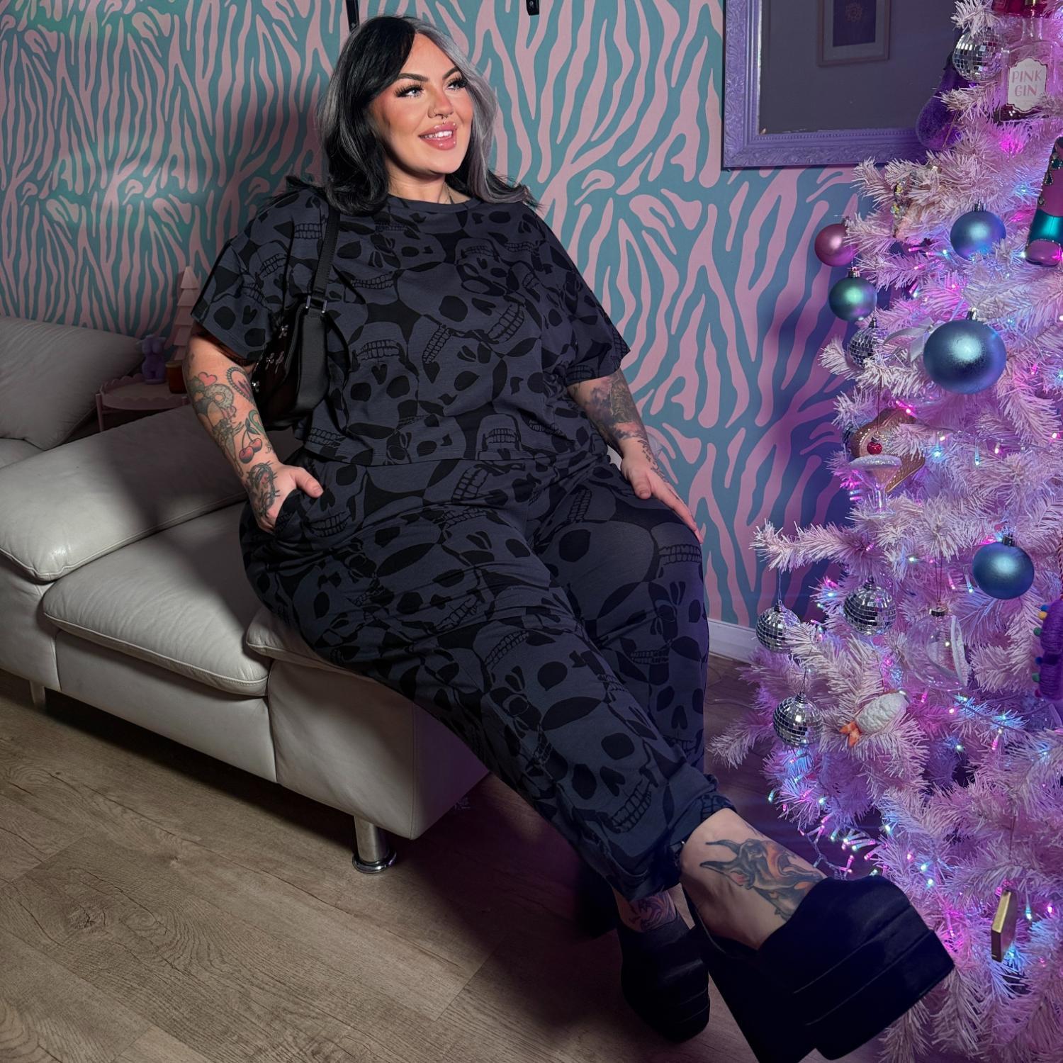 Organic Cotton PJ Bottoms - Catacomb