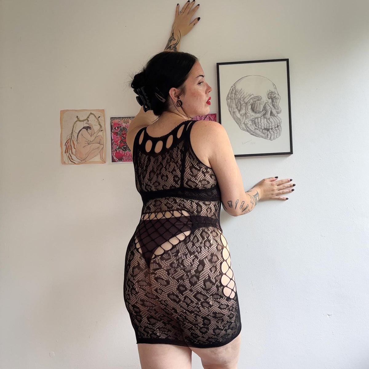 Lace Dress - Spice