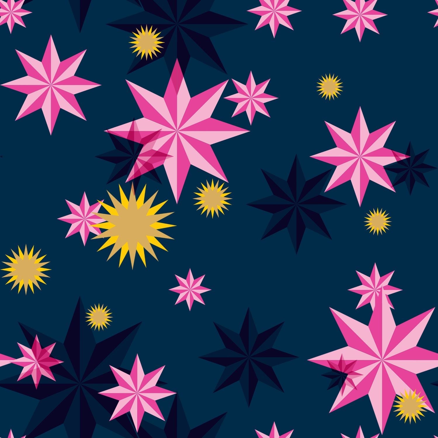 Pantalones cortos de pj de algodón orgánico - estrellas