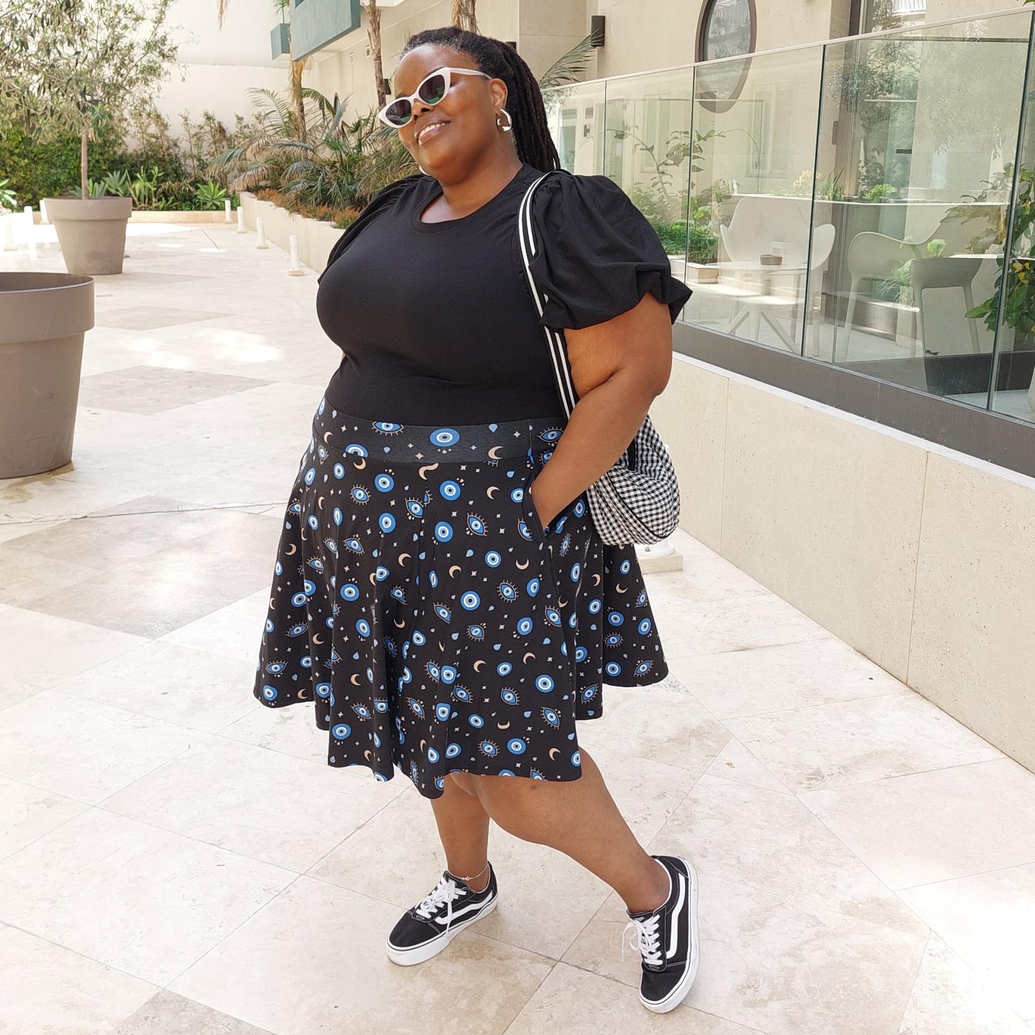 Malocchio Flare Skirt