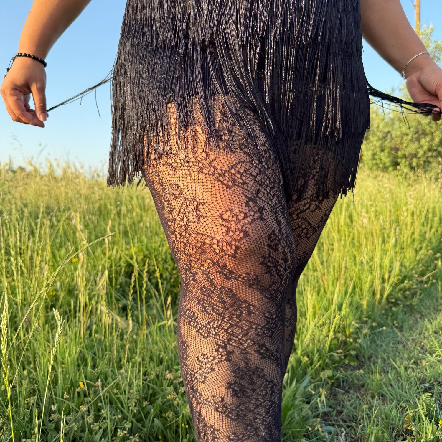 Fishnets - Camarilla - Black