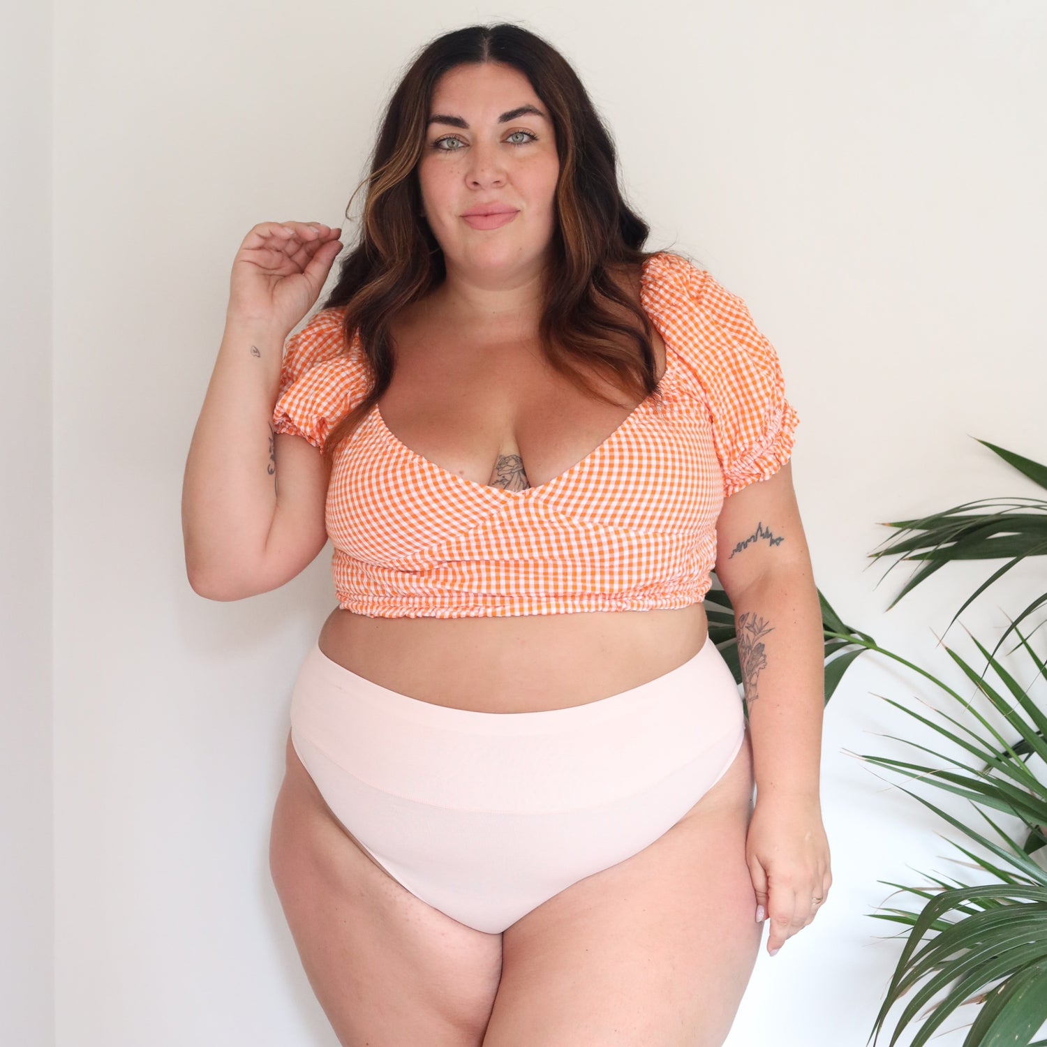 String en coton bio - Rose ballet