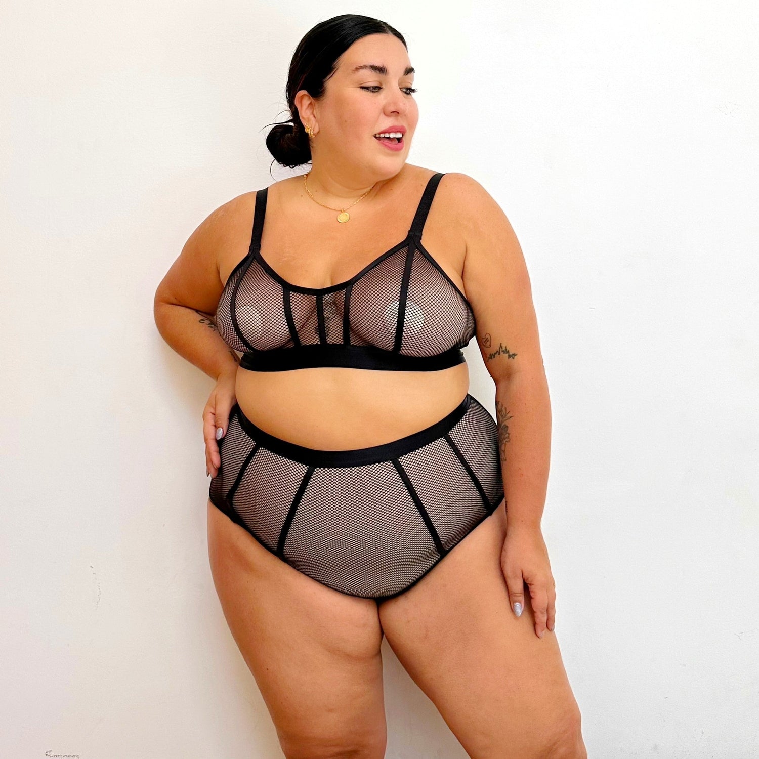 Culotte résille Kitty