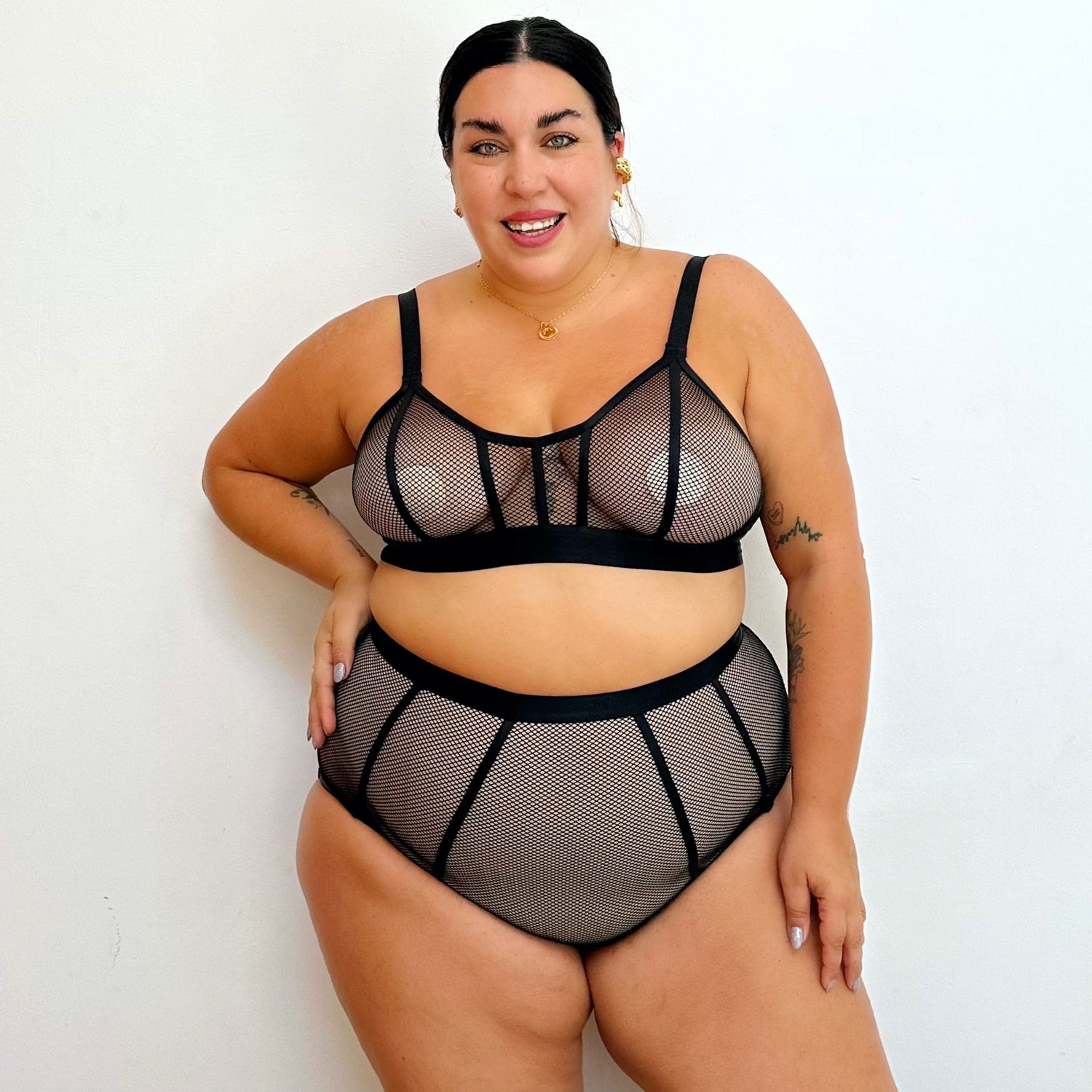 Culotte résille Kitty