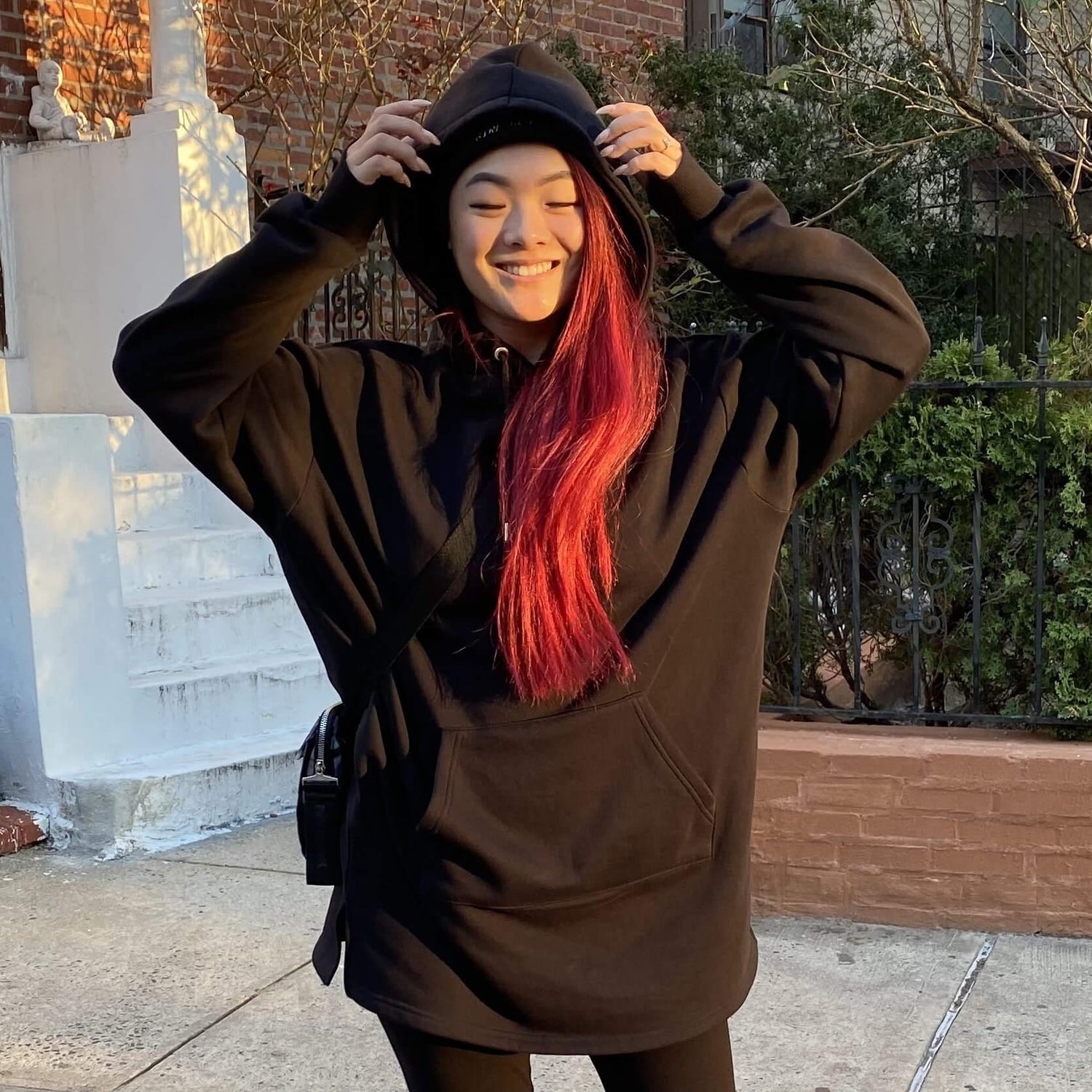 Longline Hoodie - Black - Snag