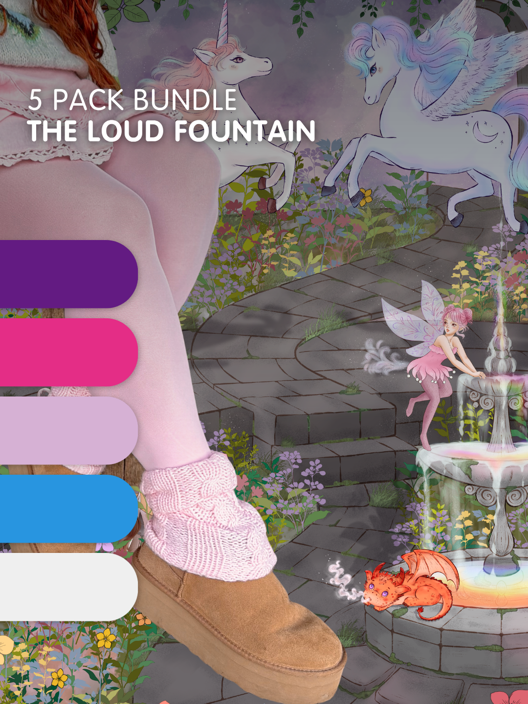 5 Pack Bundle - The Loud Fountain