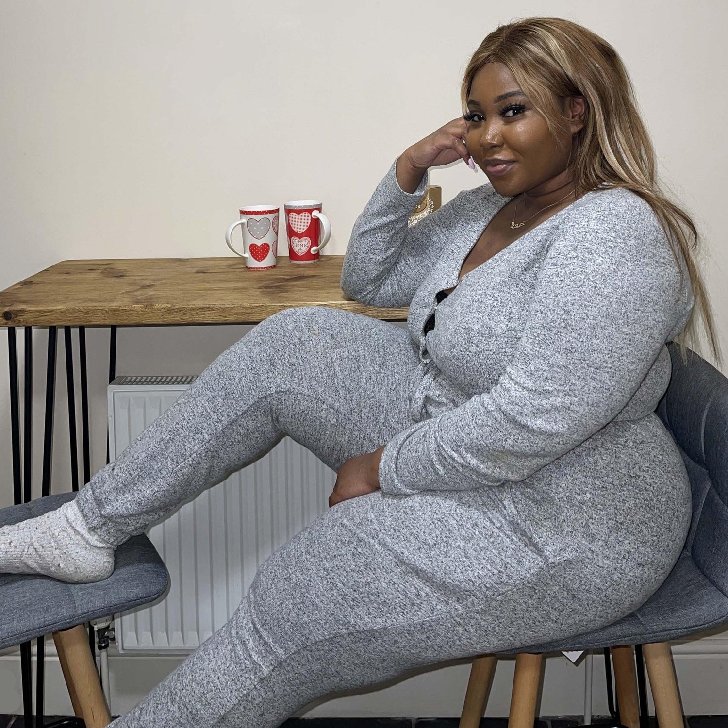 Mono - Gris Jaspeado