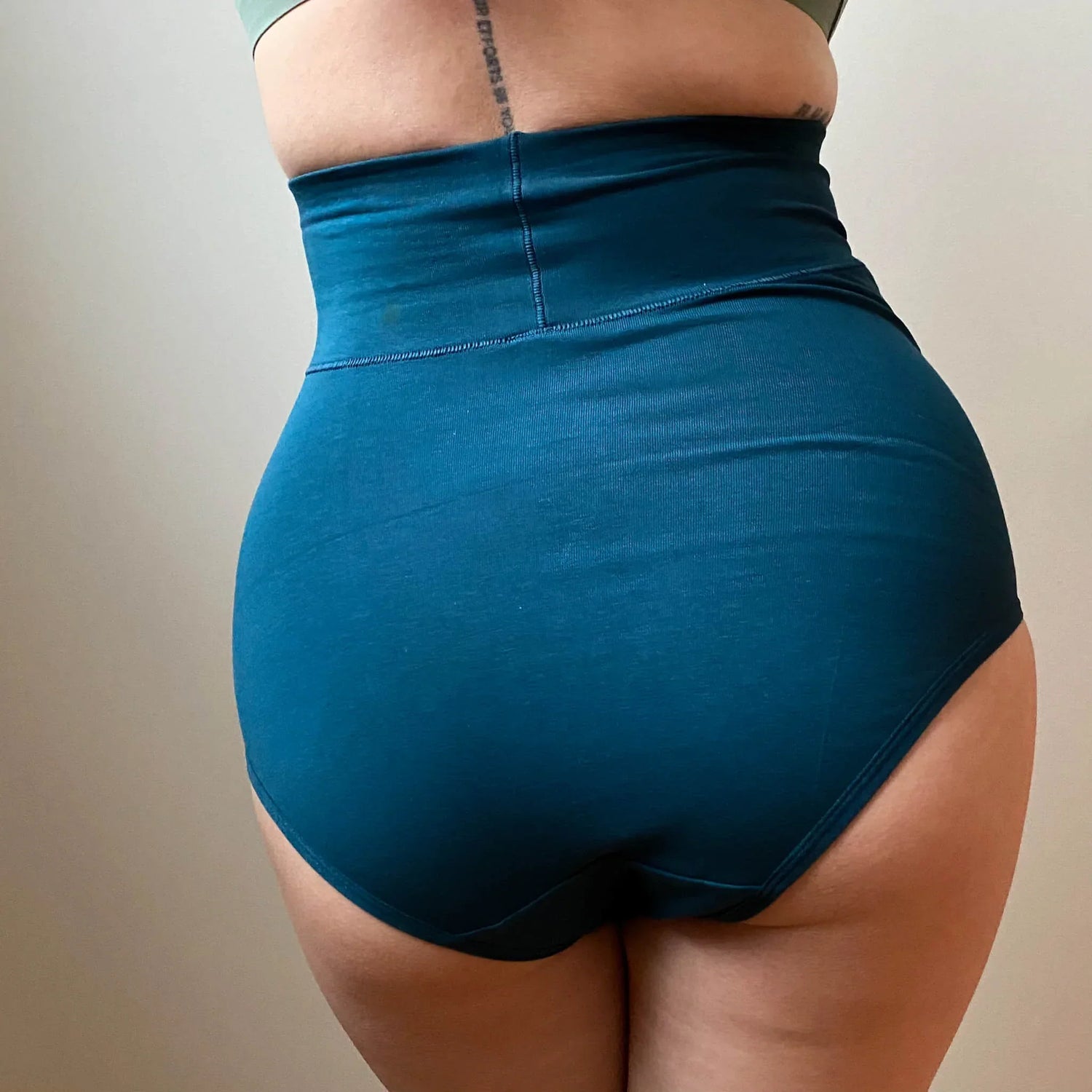 Braguitas de algodón orgánico de cintura alta - Aurora