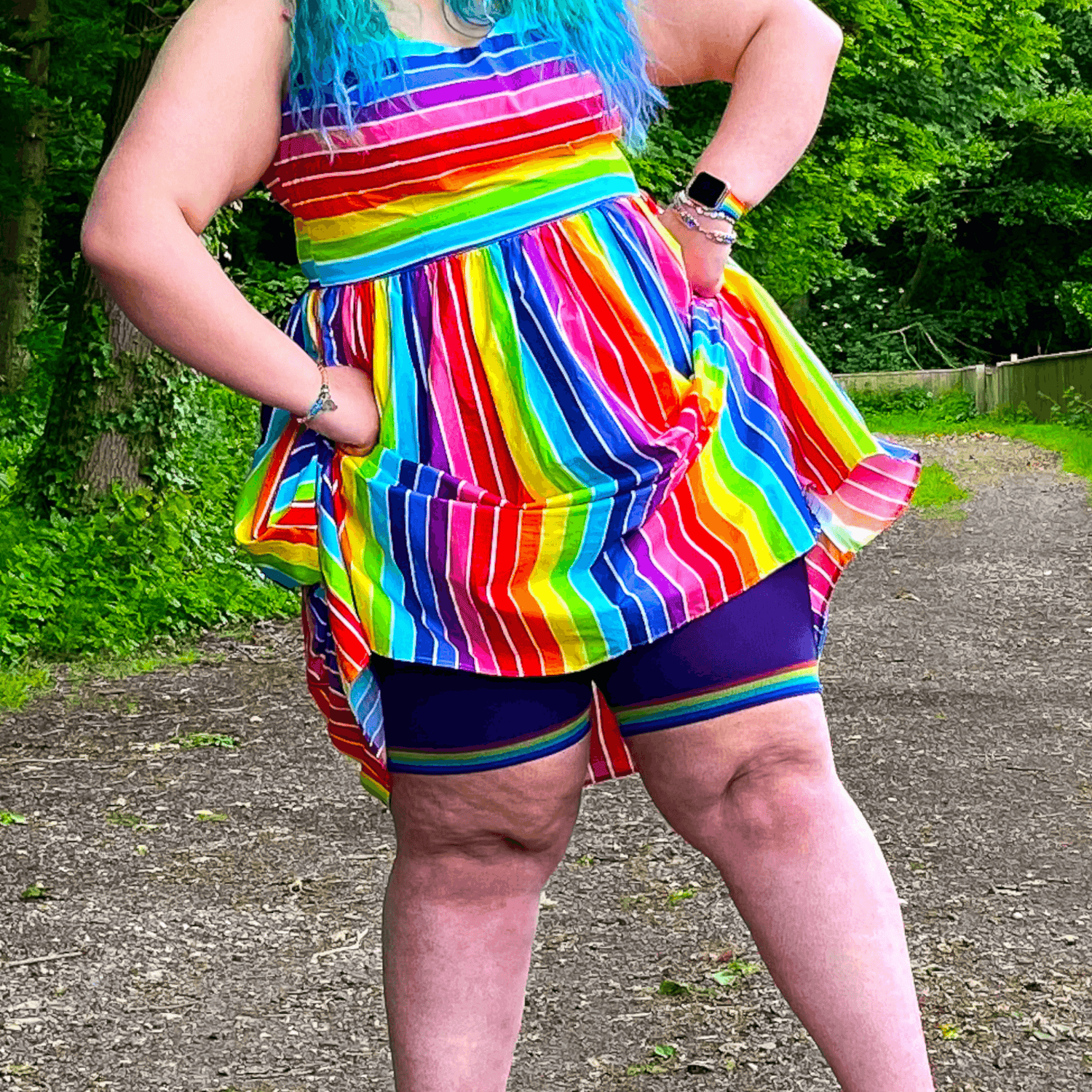 Stay Cool Chub Rub Shorts - Fierté - Nature Humaine