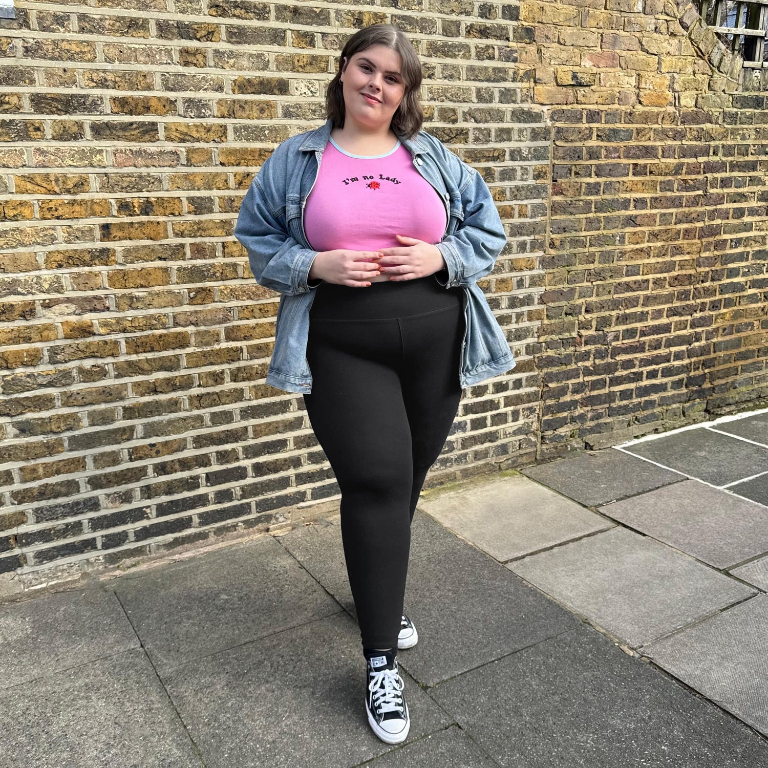 Leggings longs anti-squats (V2) - 3 paires en noir