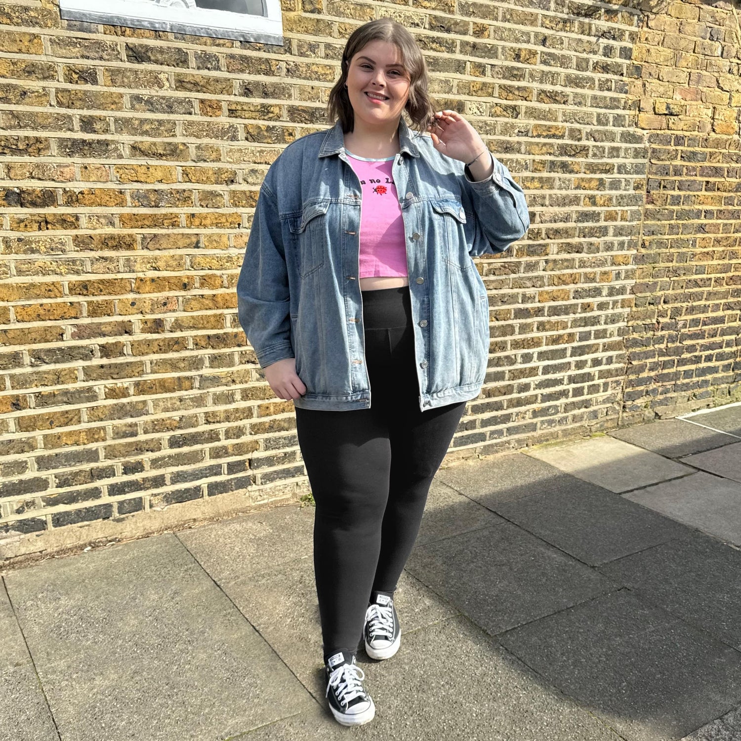 Leggings longs anti-squats (V2) - 3 paires en noir