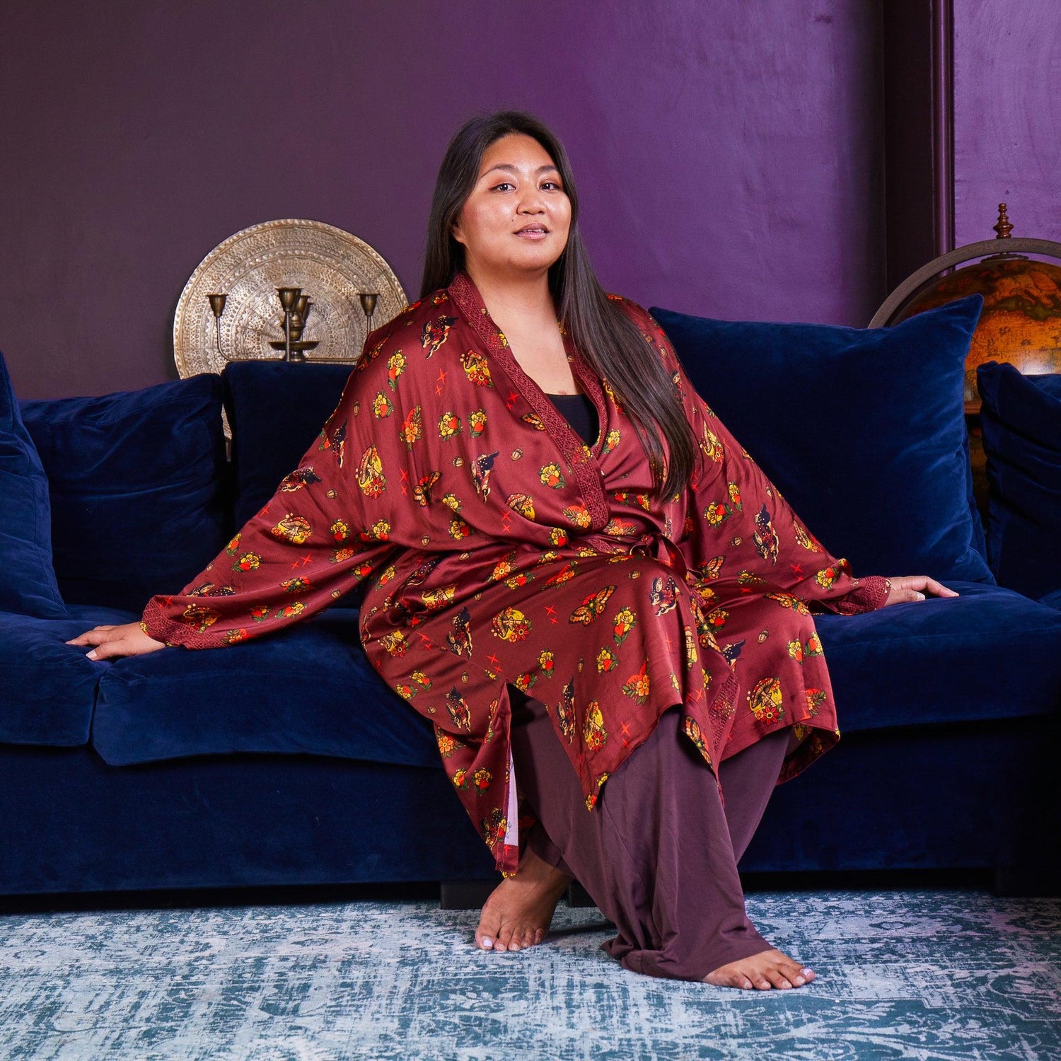 Bata de satén - Fortune