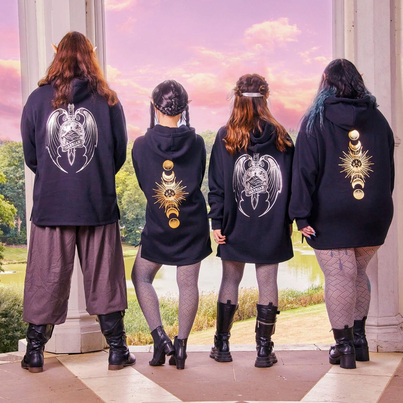 Sudadera con capucha ACOTAR de algodón orgánico - Illyrian