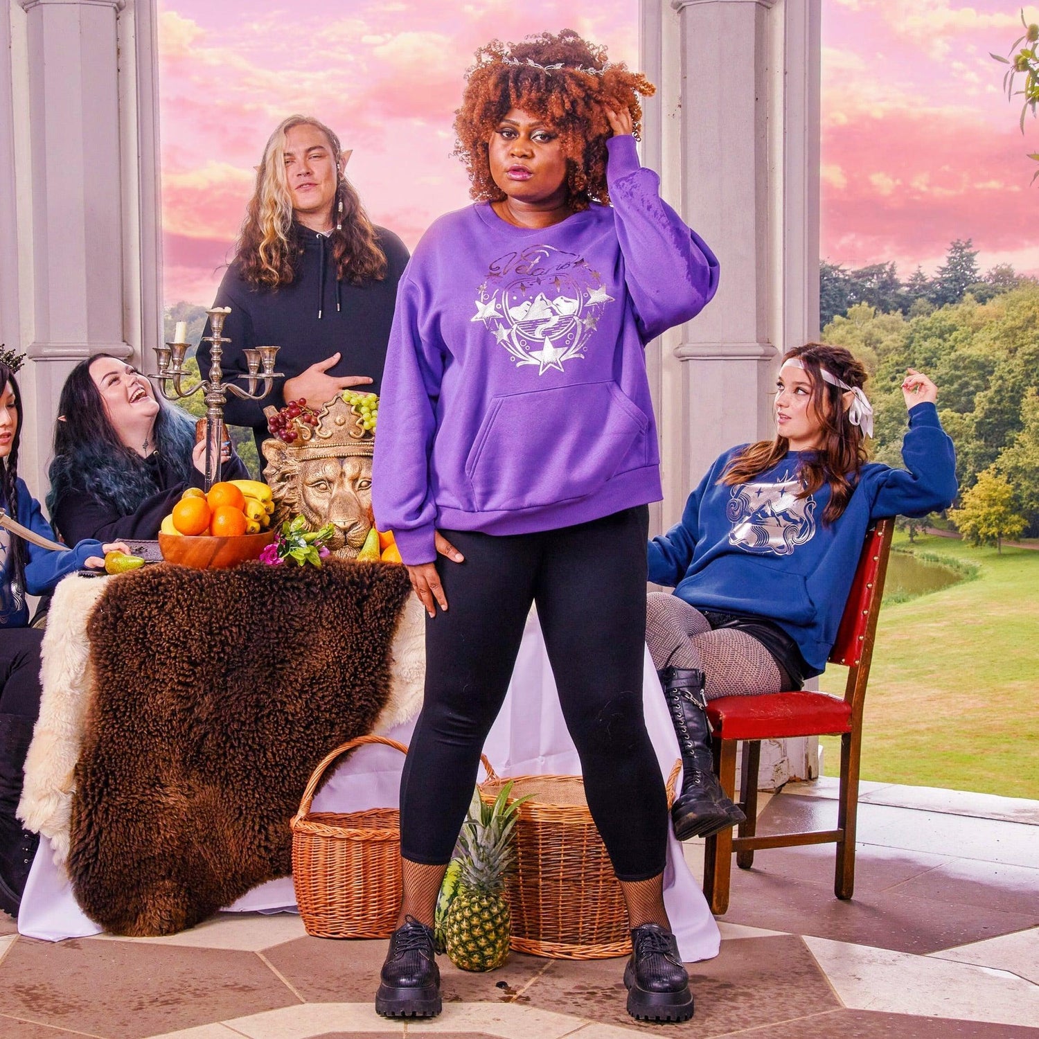 Sweat-shirt ACOTAR en coton biologique - Velaris