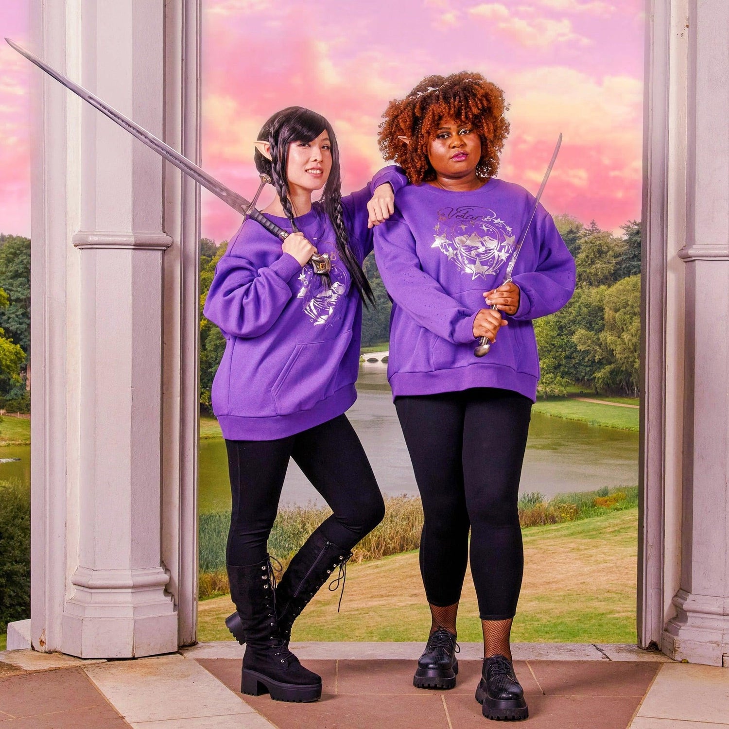 Sweat-shirt ACOTAR en coton biologique - Velaris