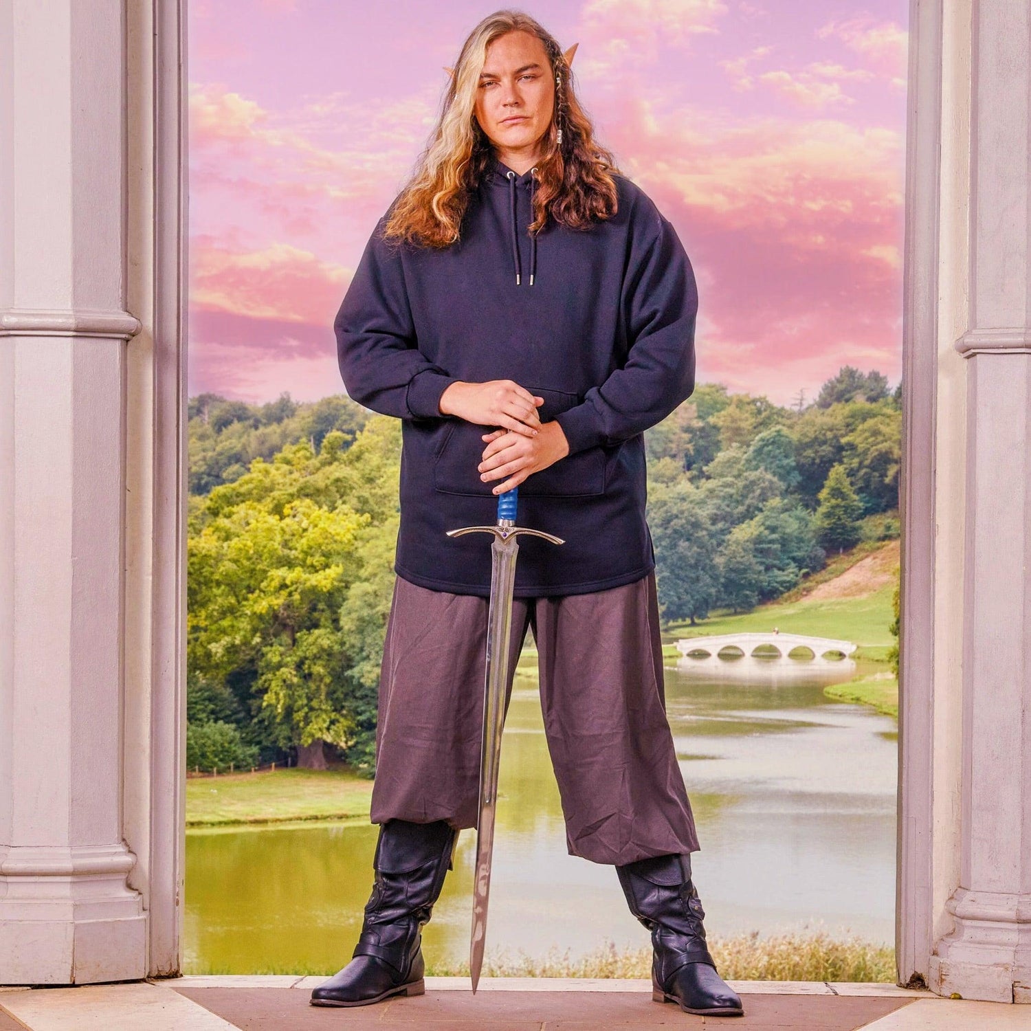 Sudadera con capucha ACOTAR de algodón orgánico - Illyrian