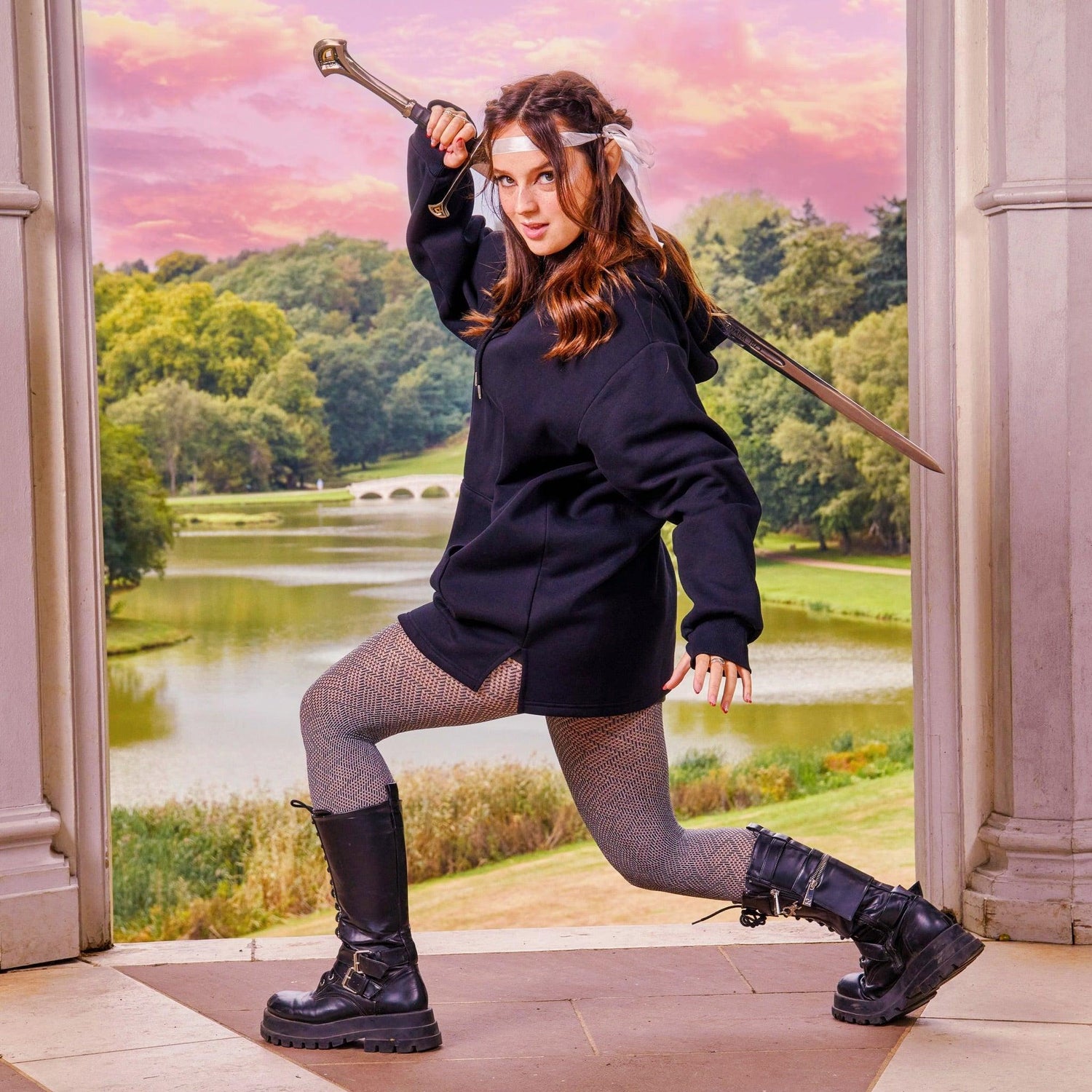 Sudadera con capucha ACOTAR de algodón orgánico - Illyrian