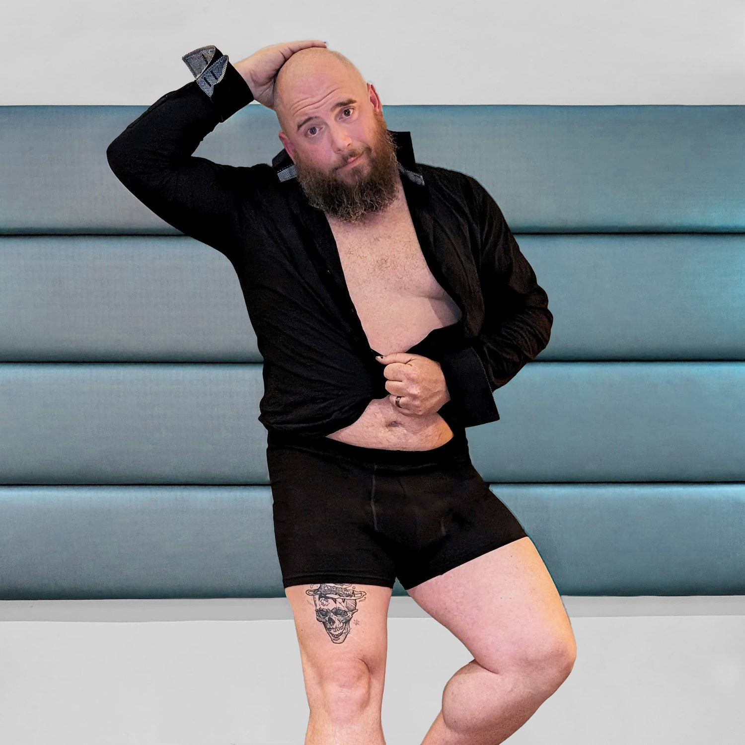 Calzoncillos bóxer de algodón orgánico para mascarillas