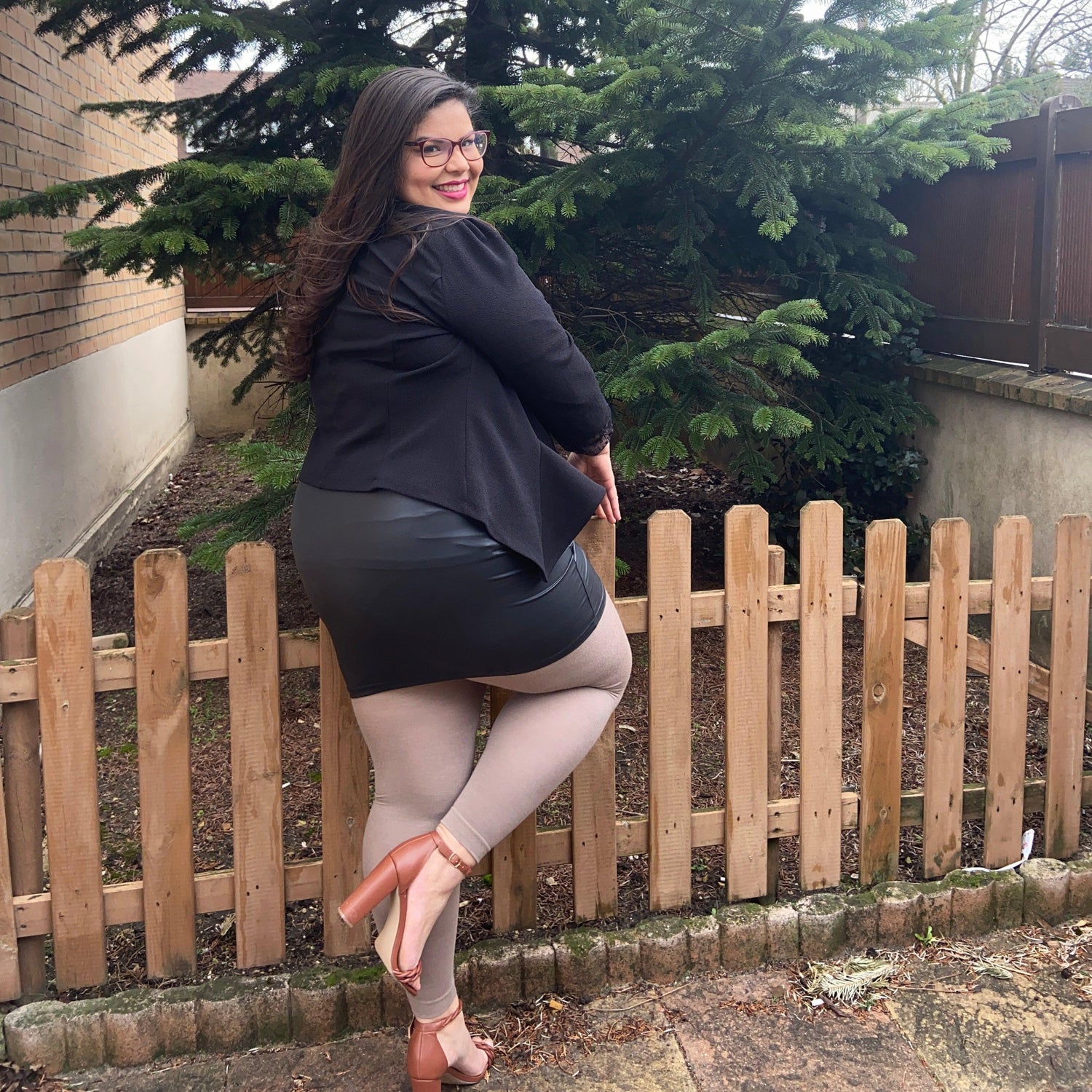 Collants sans pieds en laine mérinos - Sand Dollar