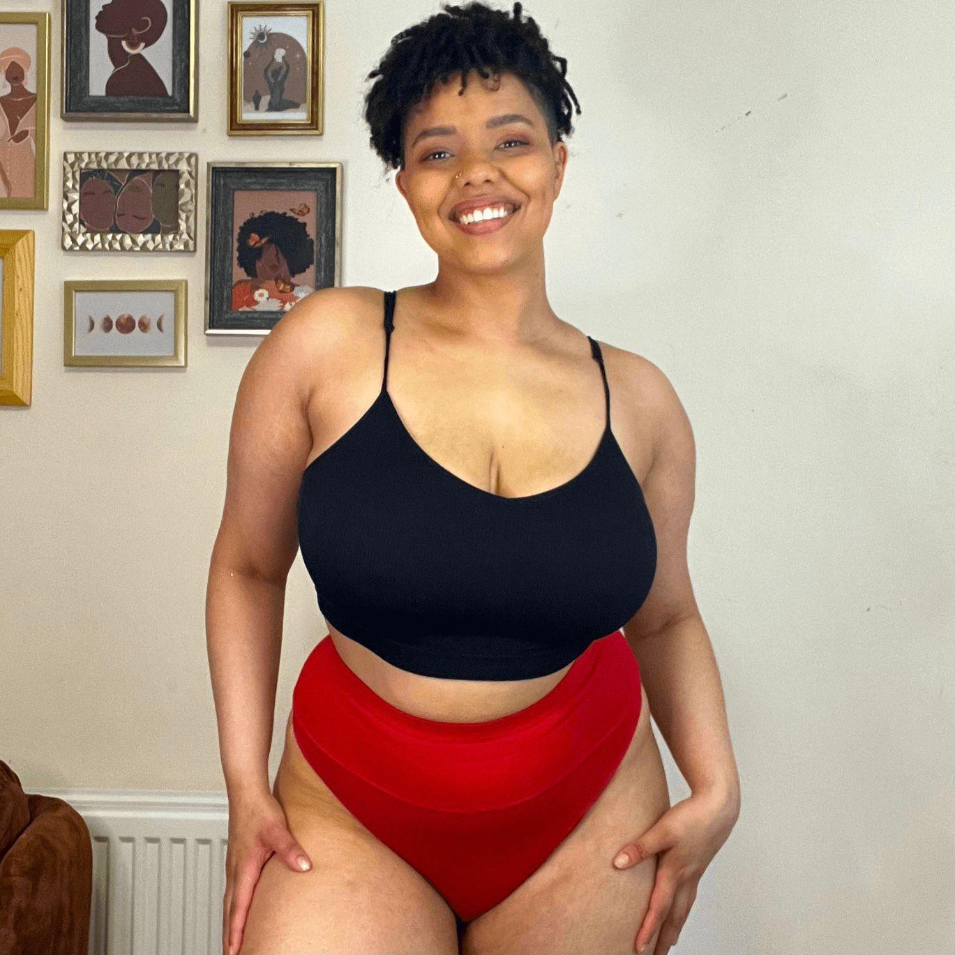 Organic Cotton Thong - Lobster