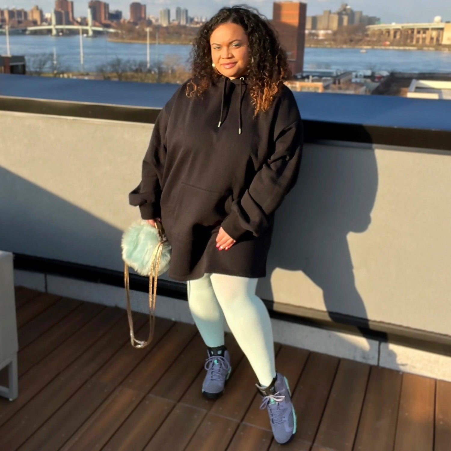 Sudadera con capucha larga de algodón orgánico