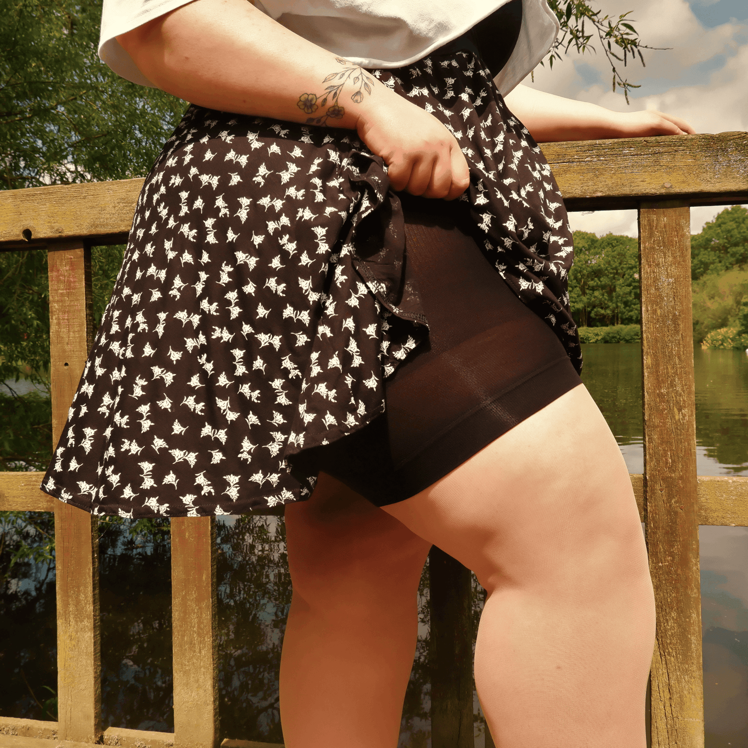 Stay Cool Chub Rub Shorts - Shorties - Noir