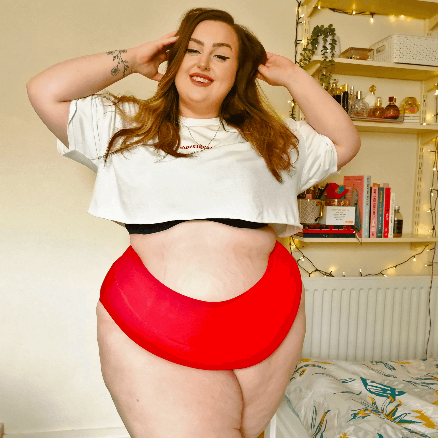 Organic Cotton Full Brief Knickers - Lobster