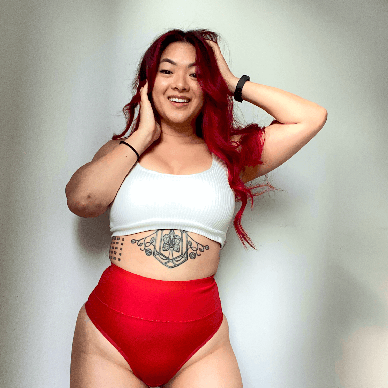 Braguitas altas de algodón orgánico - Langosta