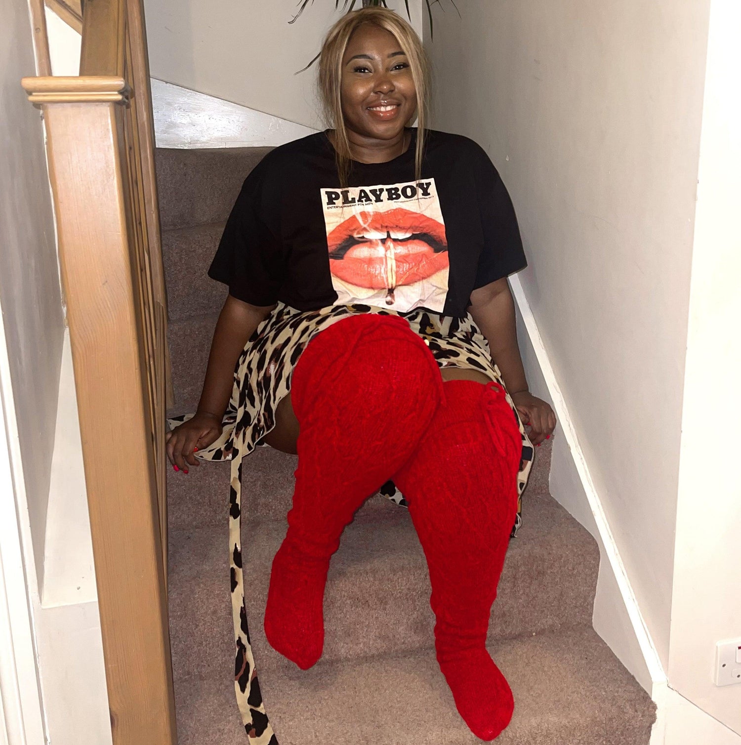 Chaussettes hautes - Homard