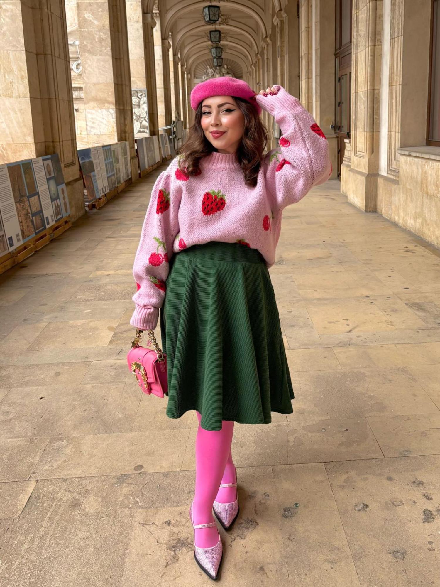 Ottoman Flare Skirt - Petit Pois