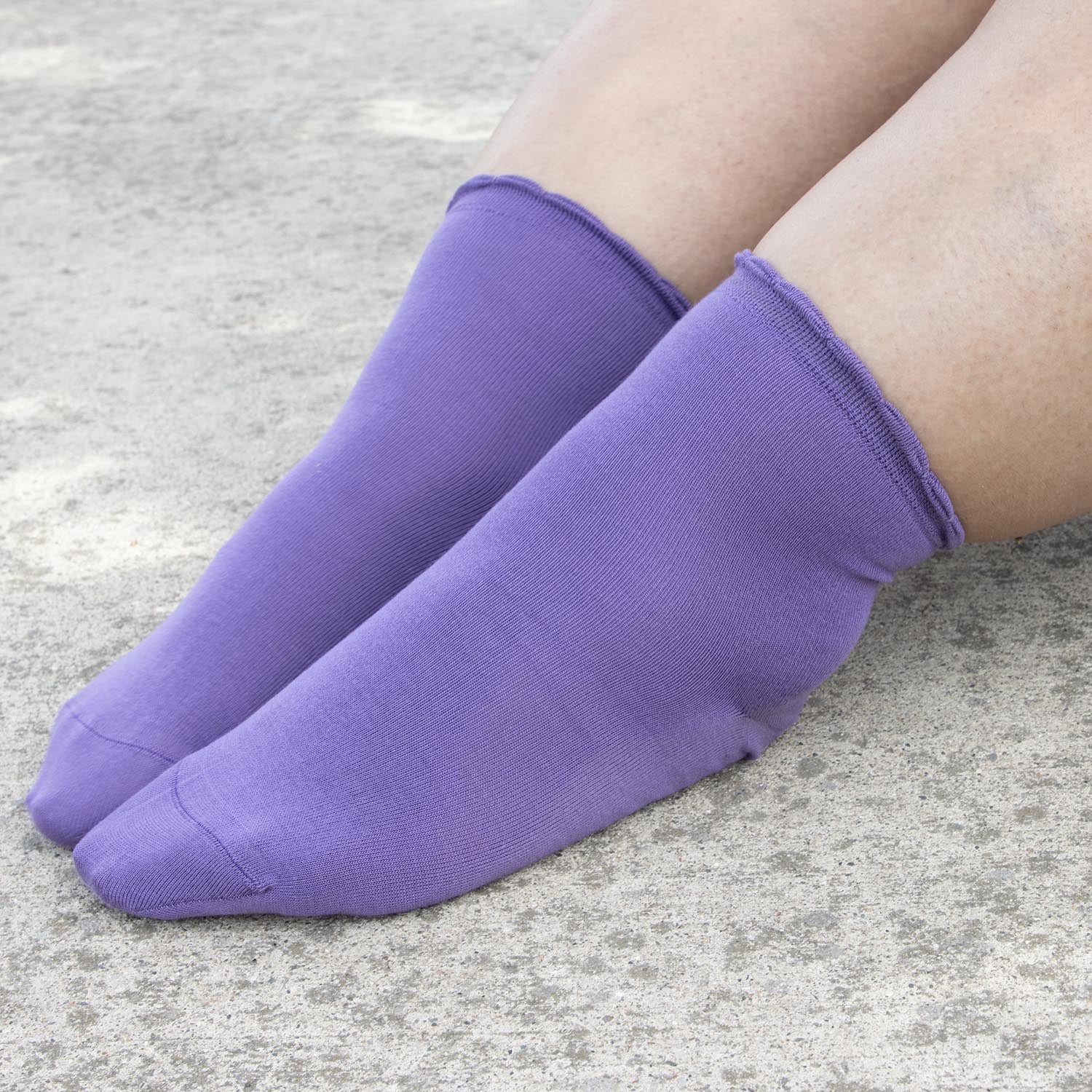 Calcetines tobilleros de bambú - Erizo de mar