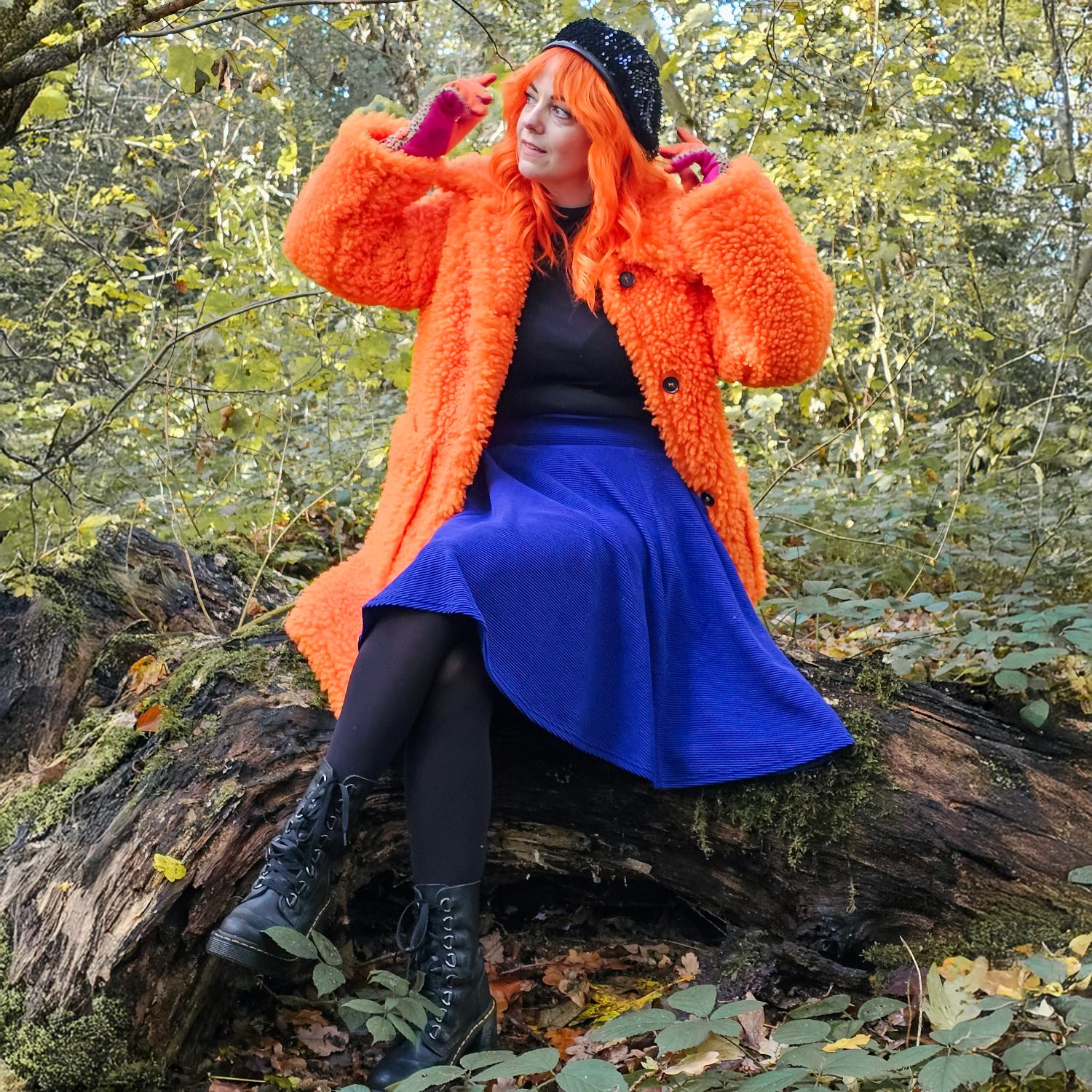 Falda otomana de destellos - Aretha