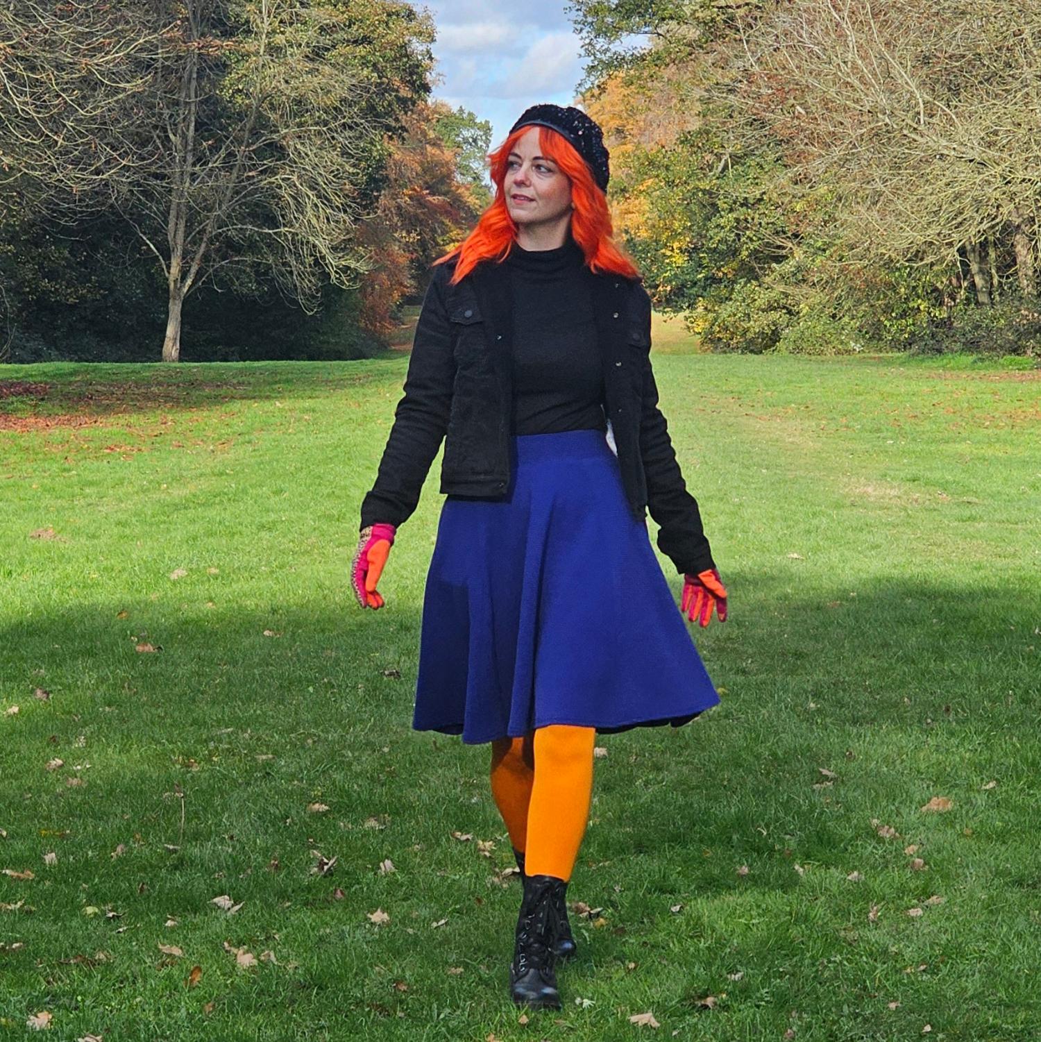 Falda otomana de destellos - Aretha