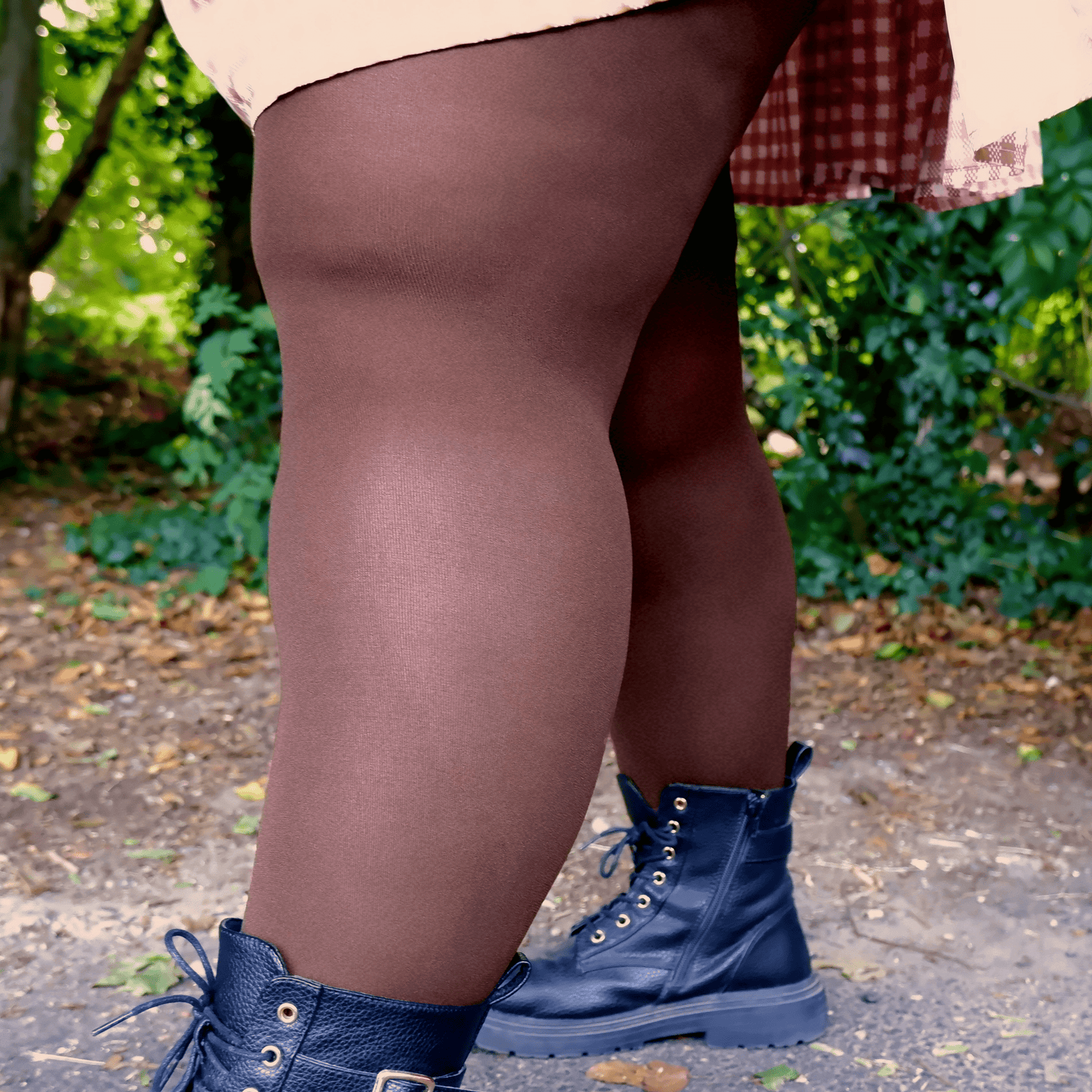 Collants 120 deniers - Chocolat chaud