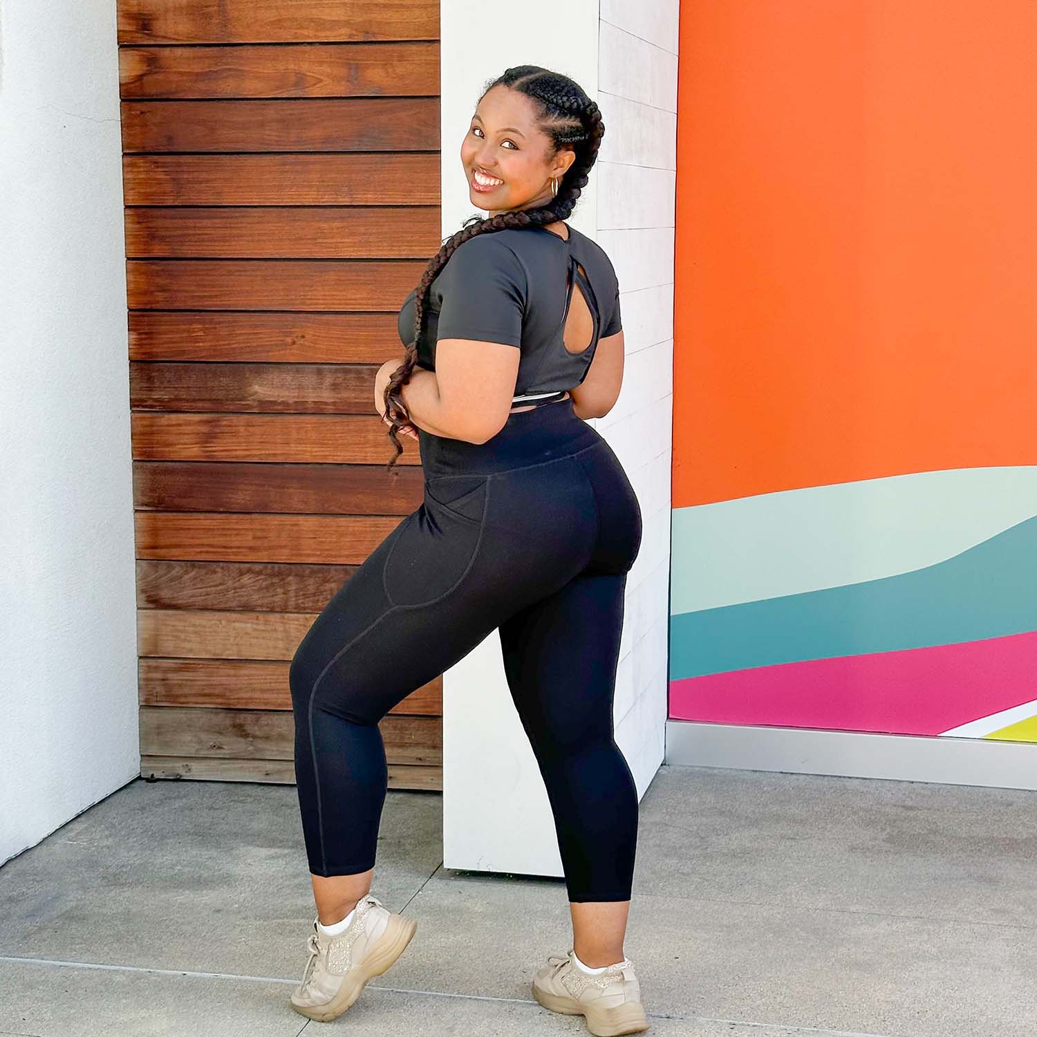 Leggings a prueba de cuclillas cortos (V2) - Bundillo de 2 pares
