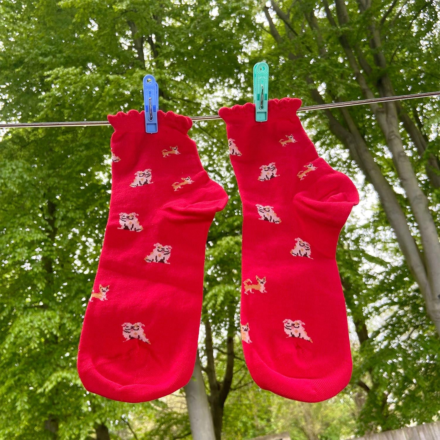 Calcetines tobilleros de bambú - Guau