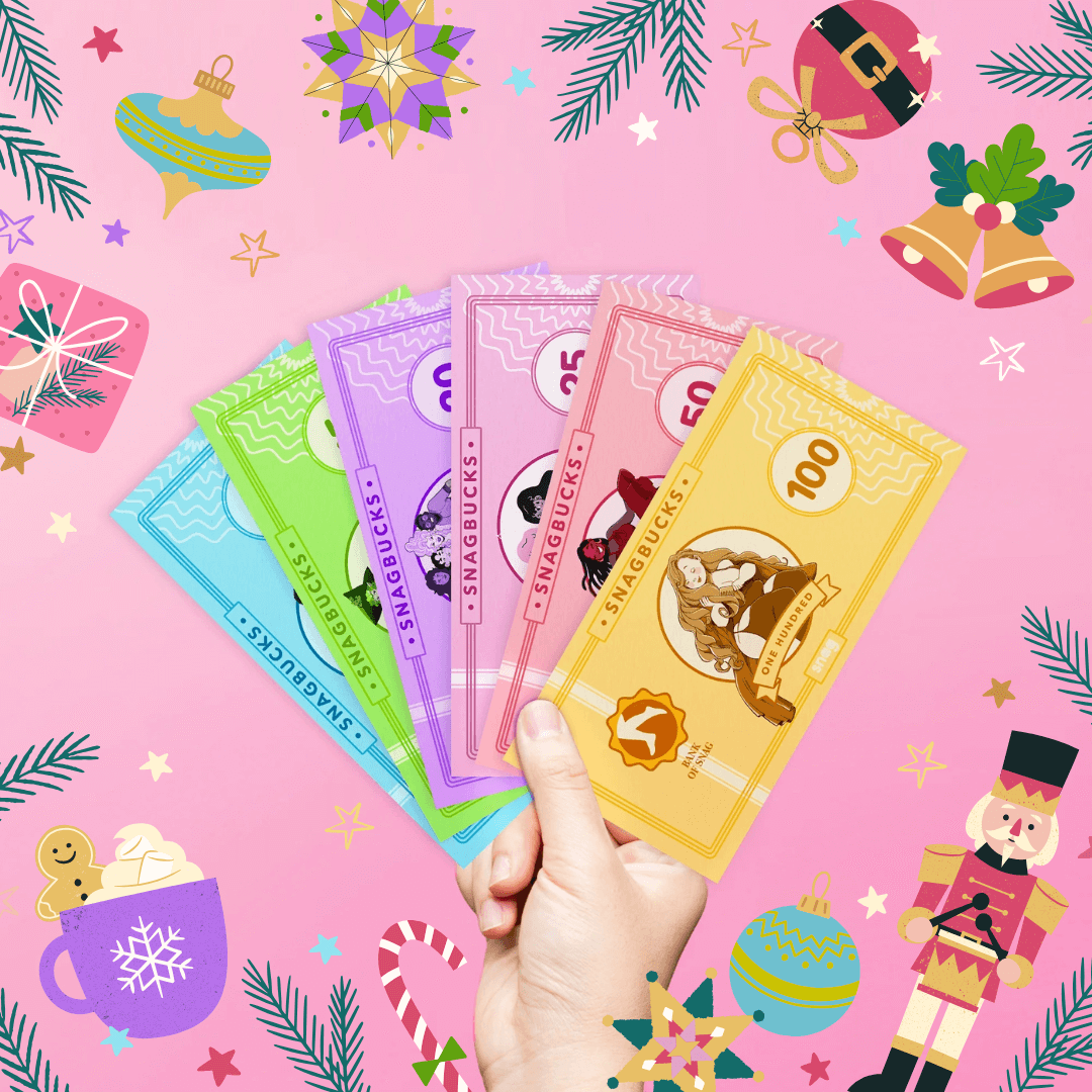 Snag Bucks - Digital Christmas Gift Card